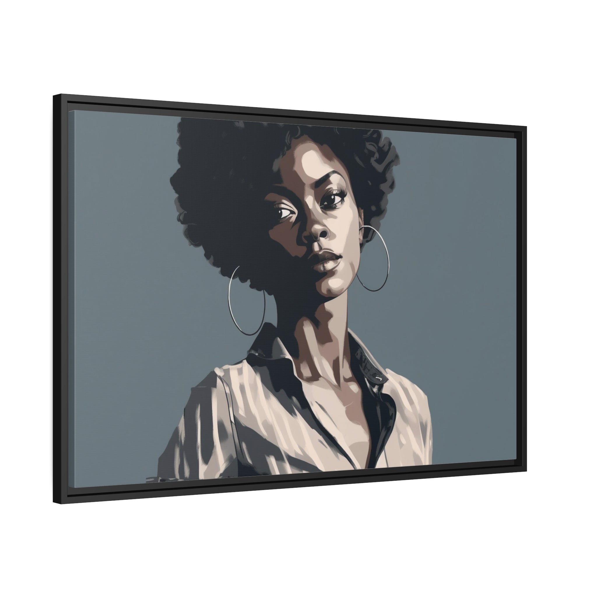 BG Magic I Matte Canvas, Black Frame