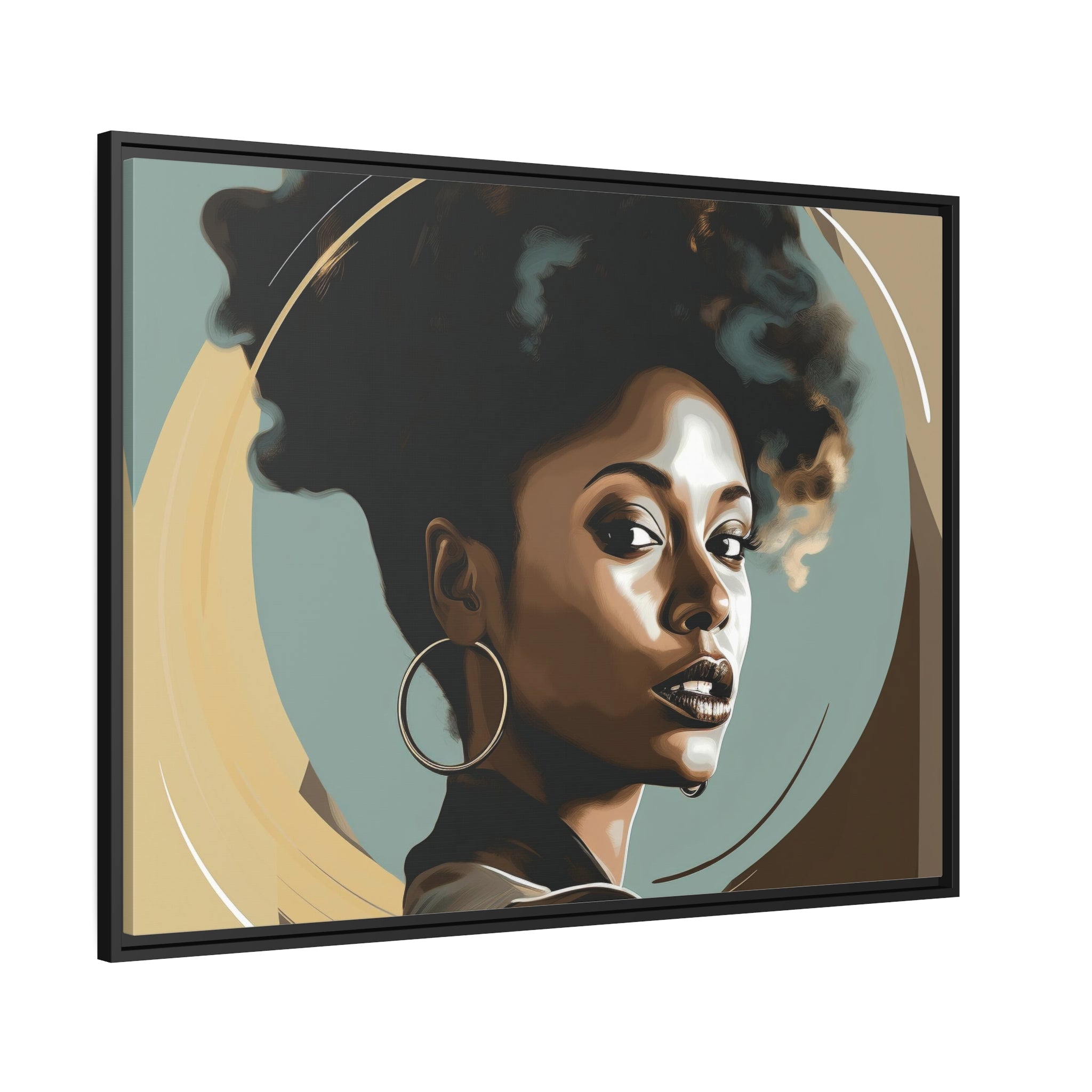 BG Magic II Matte Canvas, Black Frame