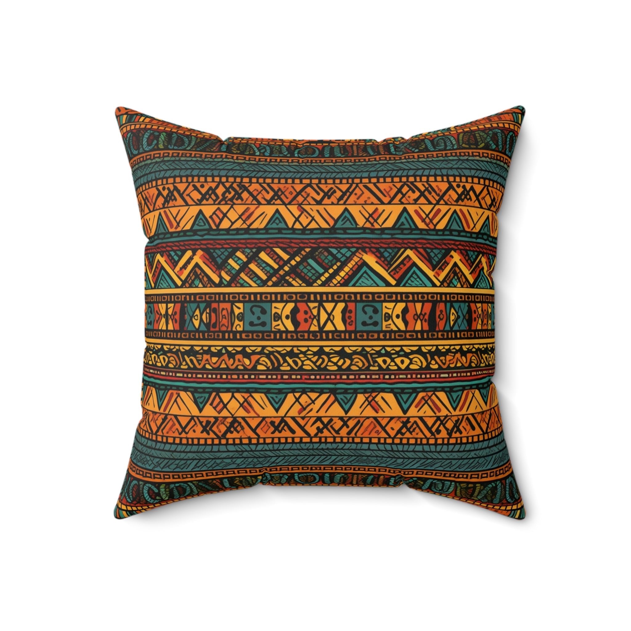 Noire Faire Tribal South Style Pillow - Noire Faire