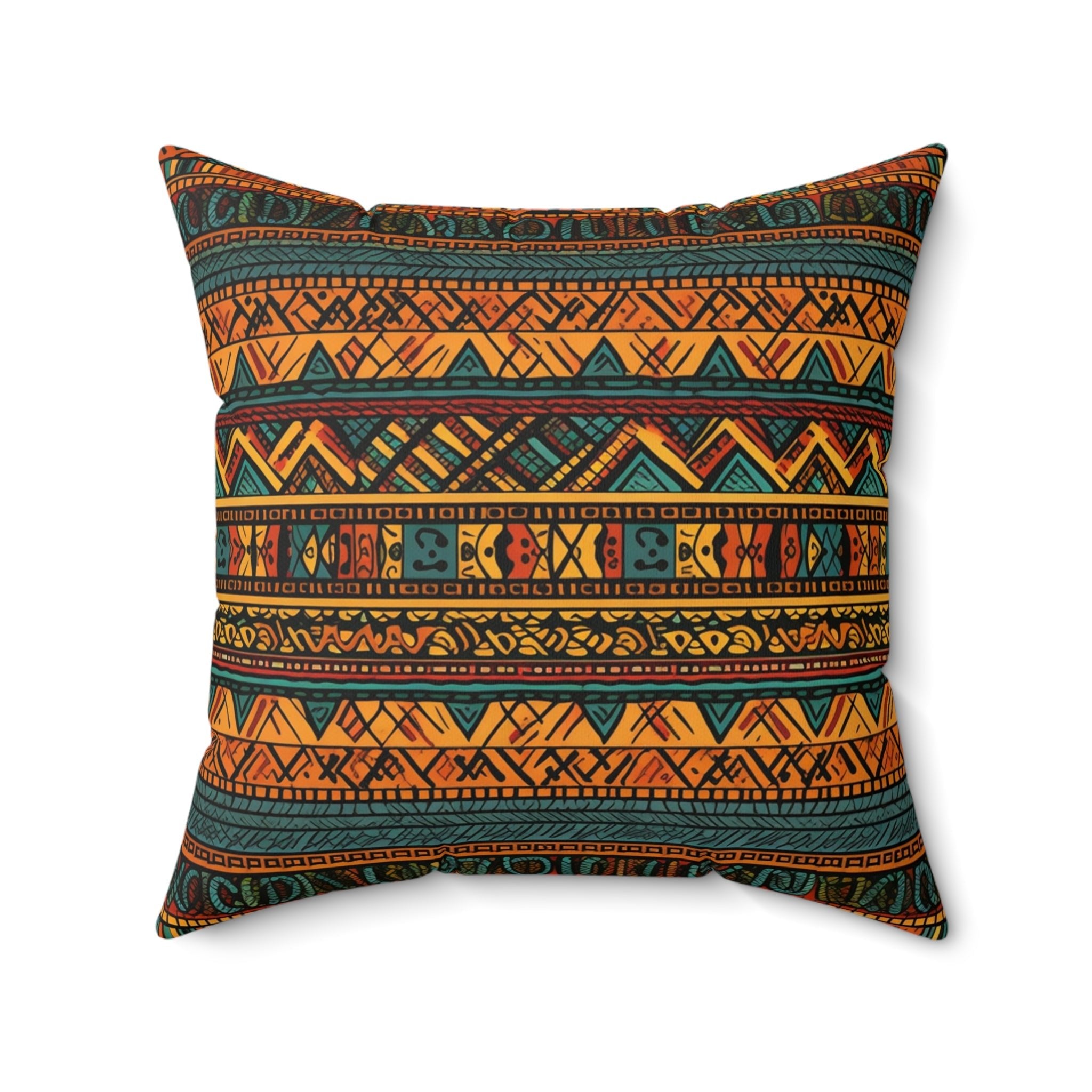 Noire Faire Tribal South Style Pillow - Noire Faire